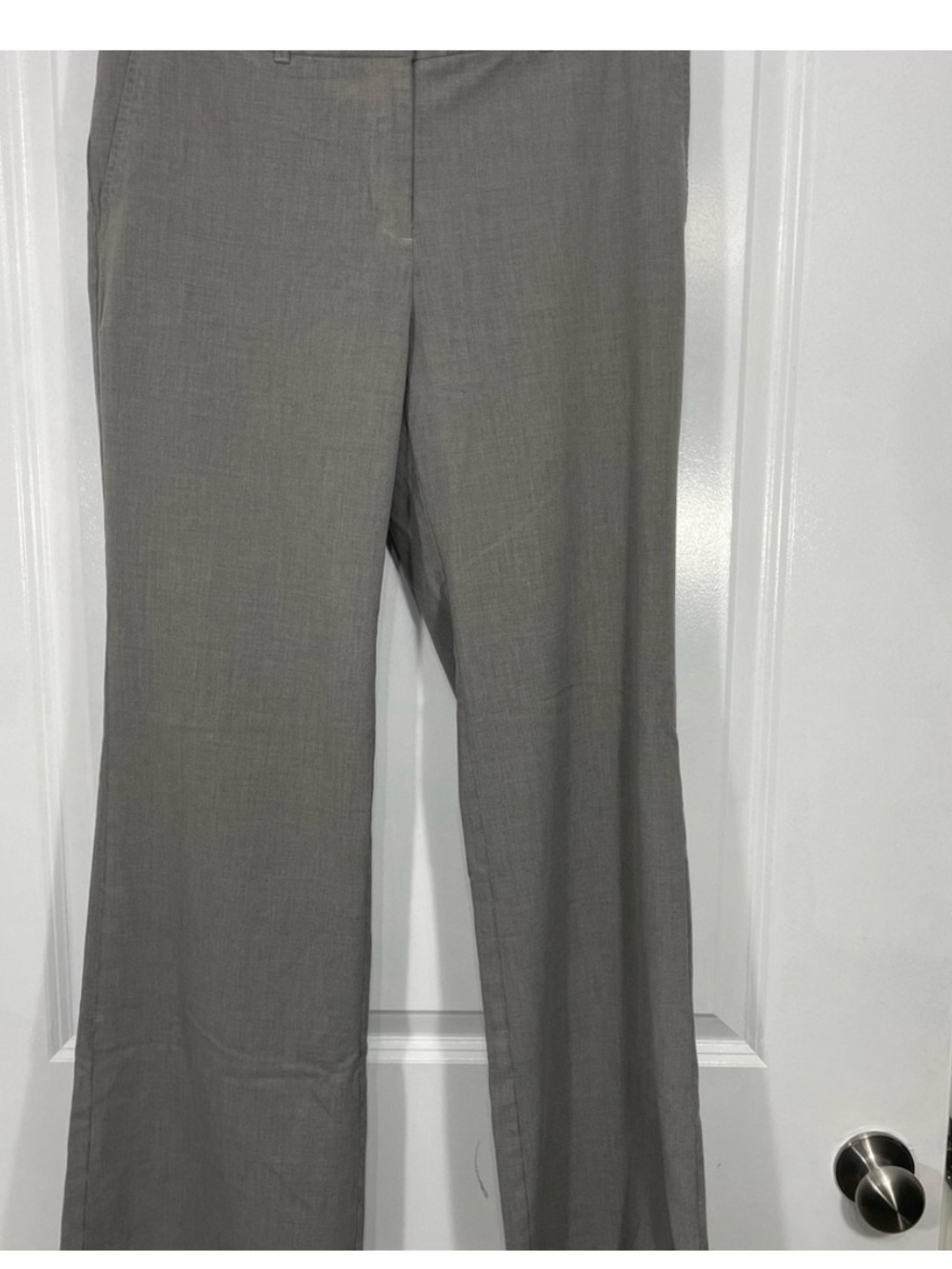 J Jill Classic Wide Leg Stretch Dress Pants in Gray Size 8 CB-108